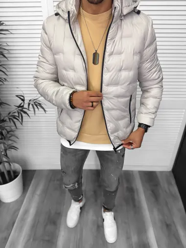 Geaca barbati, bej 5226 T13