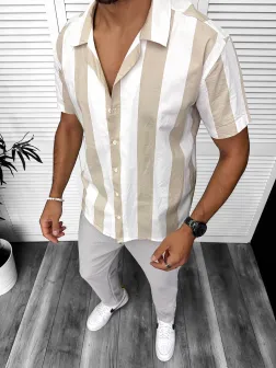 Camasa barbati de vara, maneca scurta CU MIC DEFECT DEF13340 O1-3.1 Camasa barbati de vara, maneca scurta CU MIC DEFECT DEF13340 O1-3.1