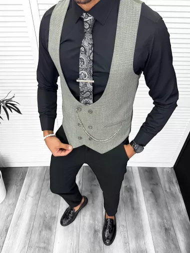 Compleu barbati Vesta + Pantaloni 13325 Compleu barbati Vesta + Pantaloni 13325