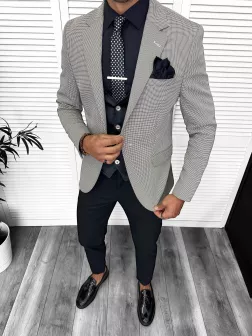 Sacou barbati slim fit 13311