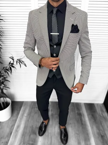 Sacou barbati slim fit 13311