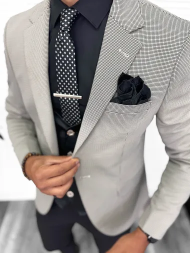 Sacou barbati slim fit 13311