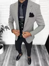 Costum barbati slim fit negru, 3 piese 13315