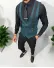 Vesta barbati eleganta slim fit, verde, 13256 D2-2.3