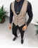 Vesta barbati eleganta slim fit, bej 13257 34-3.3 Vesta barbati eleganta slim fit, bej 13257 34-3.3
