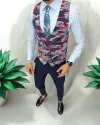 Vesta barbati eleganta slim fit, camuflaj , 13221