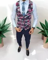 Vesta barbati eleganta slim fit, camuflaj , 13221