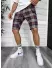 Pantaloni scurti casual carouri 13329 D4-1.3