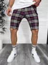 Pantaloni scurti casual carouri 13329
