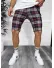 Pantaloni scurti casual carouri 13329 D4-1.3