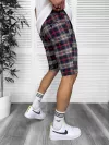 Pantaloni scurti casual carouri 13329
