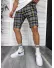 Pantaloni scurti casual carouri 13330 D6-2.1