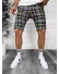 Pantaloni scurti casual carouri 13330 D6-2.1