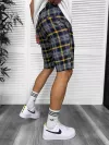 Pantaloni scurti casual carouri 13330