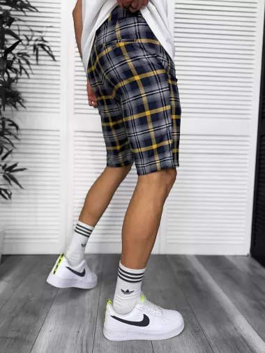 Pantaloni scurti casual carouri 13330 D6-2.1