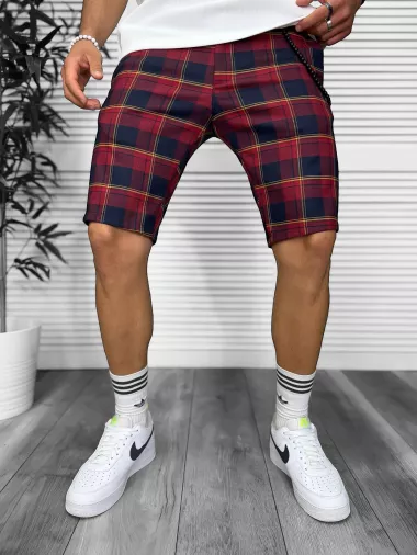 Pantaloni scurti casual carouri 13333 D6-4.1