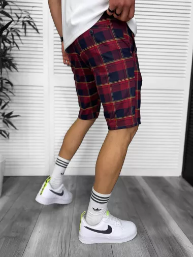 Pantaloni scurti casual carouri 13333 D6-4.1