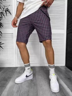 Pantaloni scurti casual carouri 13334 D4-3.2