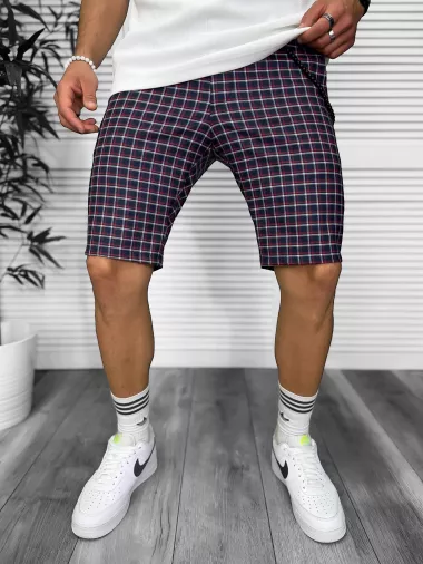 Pantaloni scurti casual carouri 13334 D4-3.2