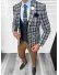 Costum barbati slim fit sacou, pantaloni, vesta, cravata, batista 13202 Costum barbati slim fit sacou, pantaloni, vesta, cravata, batista 13202