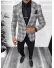 Costum barbati slim fit sacou, pantaloni, vesta, cravata, batista 13207*