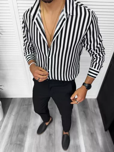 Tinuta barbati smart casual Pantaloni + Camasa 13212