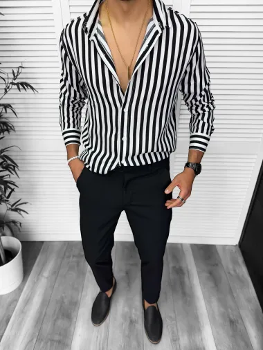 Tinuta barbati smart casual Pantaloni + Camasa 13212