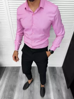 Camasa barbati BATAL roz 13214