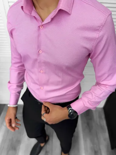 Camasa barbati BATAL roz 13214