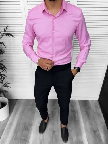 Camasa barbati BATAL roz 13214