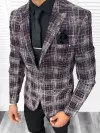 Sacou barbati slim fit grena 13197 111-2*