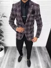 Sacou barbati slim fit grena 13197 111-2*