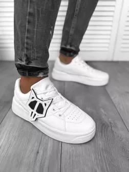 Adidasi barbati casual, albi 080 N13