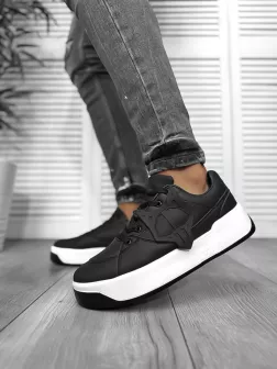 Adidasi barbati casual , negri 080