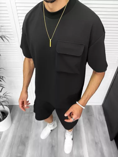 Compleu de vara tricou + pantaloni 098 D6-1.4