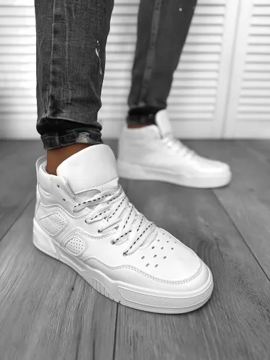 Adidasi barbati casual , albi R911 N1-4