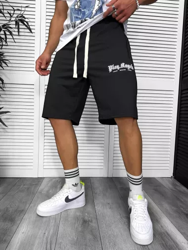 Compleu de vara tricou + pantaloni, alb, TS958 D6-1.3