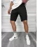 Pantaloni scurti casual, negri, 13058 O4-3.2