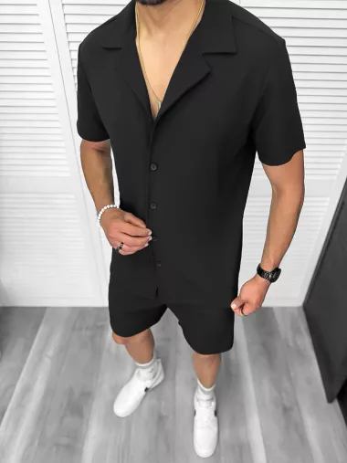 Compleu de vara camasa + pantaloni KD1115