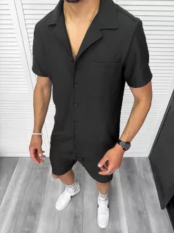 Compleu de vara camasa + pantaloni KD1116
