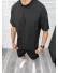 Compleu de vara, oversize, negru, triocu + pantaloni 097 D3-2.2