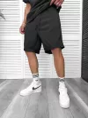 Compleu de vara, oversize, negru, triocu + pantaloni 097