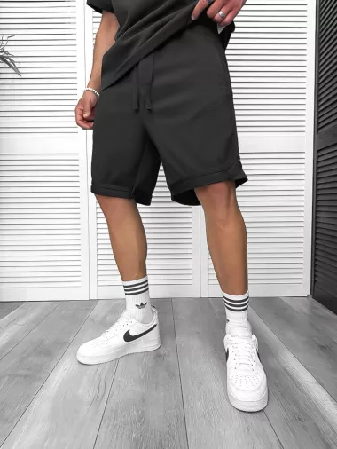 Compleu de vara, oversize, negru, triocu + pantaloni 097 D3-2.2