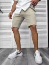 Pantaloni scurti casual bej 13058