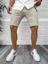 Pantaloni scurti casual bej 13058