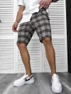 Pantaloni scurti casual, cu imprimeu 13156