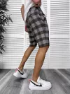 Pantaloni scurti casual, cu imprimeu 13156