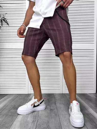 Pantaloni scurti casual, cu imprimeu 13158
