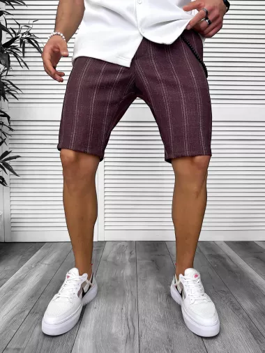 Pantaloni scurti casual, cu imprimeu 13158