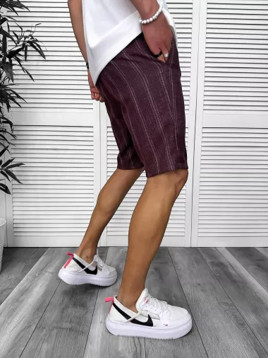 Pantaloni scurti casual, cu imprimeu 13158